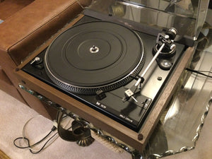 DUAL 506 TURNTABLE, JUST ABOUT MINT, ORTOFON CARTRIDGE, NEW LID, RECAPPED, WATCH VIDEO!