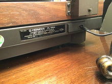 Pioneer PL-55X Turntable, Just About Mint, Audio Technica Cartridge, New Lid, Serviced, Watch Video!