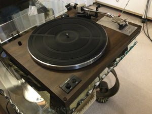 Marantz 6110 Turntable, Just About Mint, Shure M91ED Cartridge, New Lid, Serviced, Watch Video!