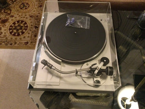 Technics SL-5200 Turntable, Just About Mint, Audio Technica Cartridge, New Lid, Recapped, Watch Video!
