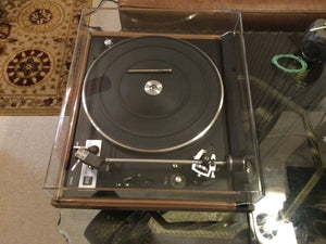 DUAL 1241 TURNTABLE, ABSOLUTELY MINT, SHURE CARTRIDGE, NEW LID, SERVICED, WATCH VIDEO!