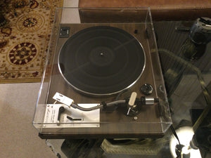 Marantz 6110 Turntable, Just About Mint, Shure M91ED Cartridge, New Lid, Serviced, Watch Video!