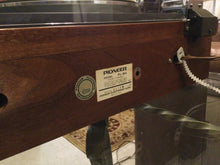 Pioneer PL-50 Turntable, Absolutely Mint, Shure M91ED Cartridge, New Lid, Serviced, Watch Video!