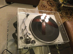 Technics SL-D2 Turntable, Just About Mint, ADC Cartridge, New Lid, Serviced, Watch Video!