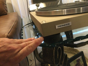 Pioneer PL-514 Turntable, Extra Clean, Pickering Cartridge, New Lid, Serviced, Watch Video!