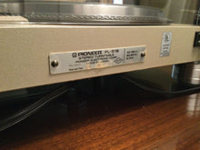 Pioneer PL-516 Turntable, Just About Mint, ADC Cartridge, New Lid, Serviced, Watch Video!