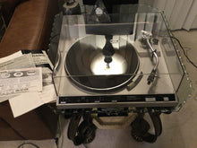 Technics SL-235 Turntable, Near Mint, Shure Original Manual, Serviced, Watch Video!