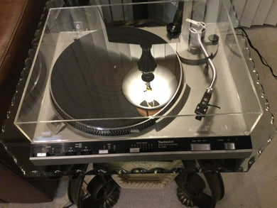 Technics SL-3300 Turntable, Just About Mint, Shure Cartridge, New Lid, Serviced, Watch Video!