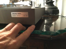 Micro Seiki DD-20 Turntable, Just About Mint, Shure M91ED Cartridge, New Lid, Serviced, Watch Video!