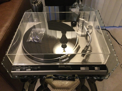 Technics SL-5200 Turntable, Just About Mint, Audio Technica Cartridge, New Lid, Recapped, Watch Video!
