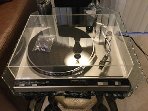 Technics SL-5200 Turntable, Just About Mint, Audio Technica Cartridge, New Lid, Recapped, Watch Video!