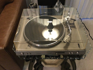 Pioneer PL-520 Turntable, Extra Clean, Stanton 500 Cartridge, Recapped, Watch Video!