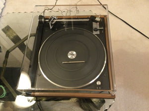 DUAL 1241 TURNTABLE, ABSOLUTELY MINT, SHURE CARTRIDGE, NEW LID, SERVICED, WATCH VIDEO!