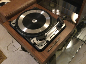 DUAL 1019 TURNTABLE, JUST ABOUT MINT, BREAD BASKET CASE, AT CARTRIDGE, SERVICED, WATCH VIDEO