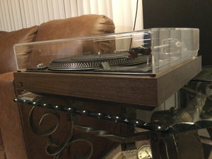 Dual 606 TURNTABLE, ABSOLUTELY MINT, PICKERING V-15 CARTRIDGE, NEW LID, SERVICED, WATCH VIDEO!