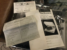 Technics SL-235 Turntable, Near Mint, Shure Original Manual, Serviced, Watch Video!