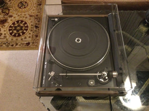 DUAL 506 TURNTABLE, JUST ABOUT MINT, ORTOFON CARTRIDGE, NEW LID, RECAPPED, WATCH VIDEO!