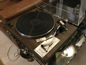 Marantz 6110 Turntable, Just About Mint, Shure M91ED Cartridge, New Lid, Serviced, Watch Video!