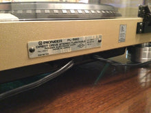 Pioneer PL-560 Turntable, Near Mint, Shure M70BX Cartridge, New Lid, Serviced, Watch Video!