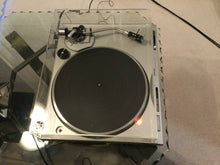 Technics SL-D202 Turntable, Near Mint, Shure Cartridge, New Lid, Serviced, Watch Video!