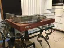 Pioneer PL-516 Turntable, Real Wood Veneer, Shure M91ED Cartridge, New Lid, Serviced, Watch Video!