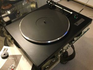 DUAL CS-431 TURNTABLE, JUST ABOUT MINT, AT CARTRIDGE, SERVICED