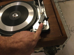 DUAL 1019 TURNTABLE, EXTRA CLEAN/NEAR MINT, NEW ACRYLIC, SHURE CARTRIDGE, SERVICED, WATCH VIDEO!