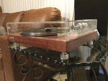 Pioneer PL-516 Turntable, Real Wood Veneer, Shure M91ED Cartridge, New Lid, Serviced, Watch Video!