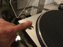 Technics SL-D303 Turntable, Just About Mint, Audio Technica Cartridge, New Lid, Serviced, Watch Video!