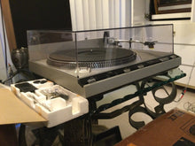 Technics SL-3350 Turntable, Just About Mint, Shure M70EJ Cartridge, Original Box& Manual, Drop Spindles, Watch Video!