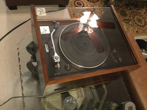 PIONEER PL-25 TURNTABLE, NEAR MINT, PICKERING CARTRIDGE, NEW LID, SERVICED, WATCH VIDEO