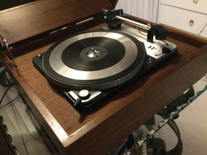 DUAL 1019 TURNTABLE, EXTRA CLEAN/NEAR MINT, NEW ACRYLIC, SHURE CARTRIDGE, SERVICED, WATCH VIDEO!