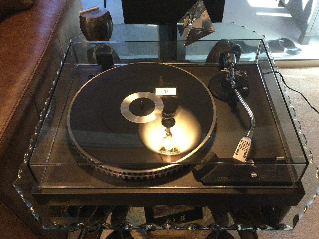 TRIO KP-M350 MK II TURNTABLE, EXTRA CLEAN, PICKERING CARTRIDGE, SERVICED, WATCH VIDEO!