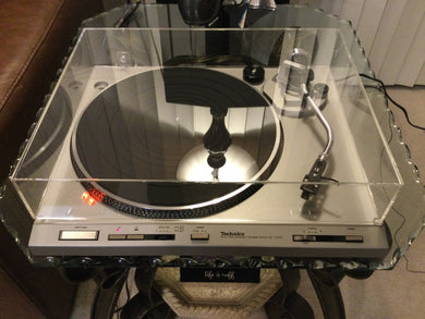 Technics SL-D303 Turntable, Just About Mint, Audio Technica Cartridge, New Lid, Serviced, Watch Video!