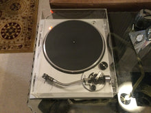 Technics SL-D202 Turntable, Near Mint, Shure Cartridge, New Lid, Serviced, Watch Video!