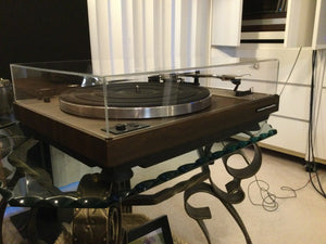 Marantz 6110 Turntable, Just About Mint, Shure M91ED Cartridge, New Lid, Serviced, Watch Video!