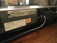 Pioneer PL-610 Turntable, Extra Clean, Stanton L-720 Cartridge, New Lid, Serviced, Watch Video!