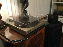Technics SL-23 Turntable, Just about Mint, Audio Technica Cartridge, New Lid, Serviced, Watch Video!