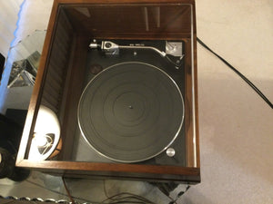 PIONEER PL-25 TURNTABLE, NEAR MINT, PICKERING CARTRIDGE, NEW LID, SERVICED, WATCH VIDEO