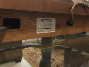 Pioneer PL-A25 Turntable, Just About Mint, PC-35 Cartridge, Serviced, Watch Video!
