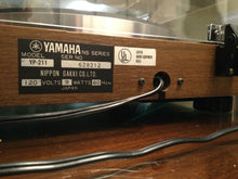 Yamaha YP-211 Turntable, Just About Mint, Audio Technica Cartridge, New Lid, Serviced, Watch Video!